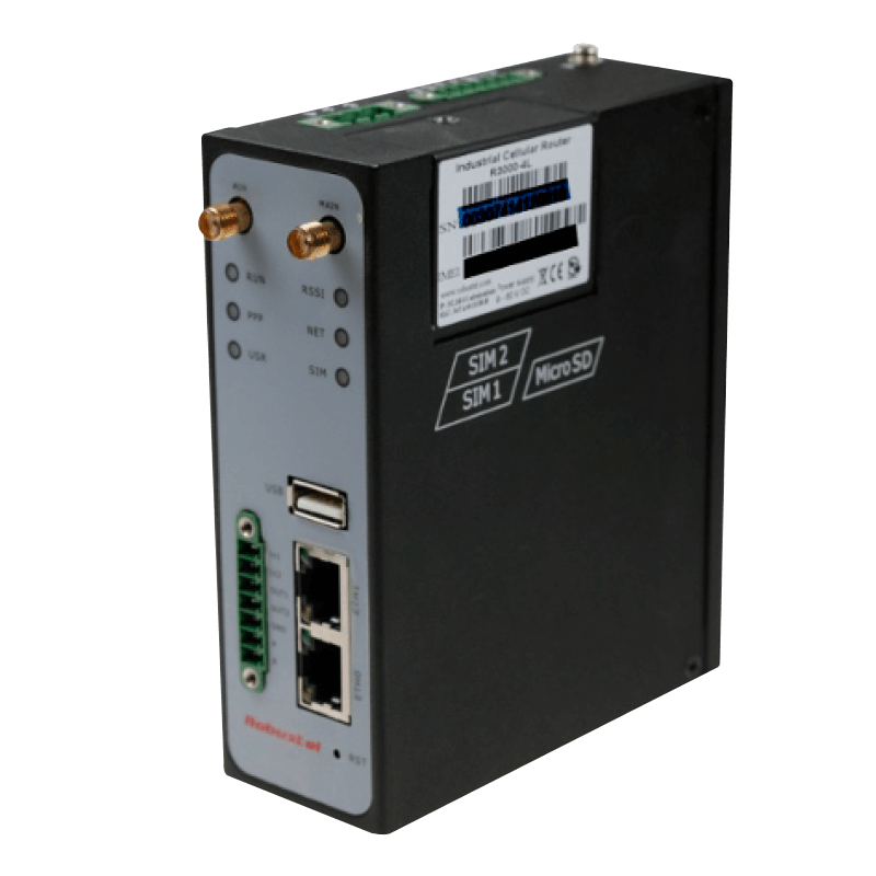 Router LTE Industrial ROBUSTEL® R3000-L4 (Reacondicionado)//ROBUSTEL® R3000-L4 Industrial LTE Router (Refurbished)