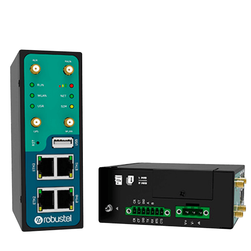 Router LTE Industrial ROBUSTEL® R3000-Q4LB con WiFi//ROBUSTEL® R3000-Q4LB Industrial LTE Router with WiFi