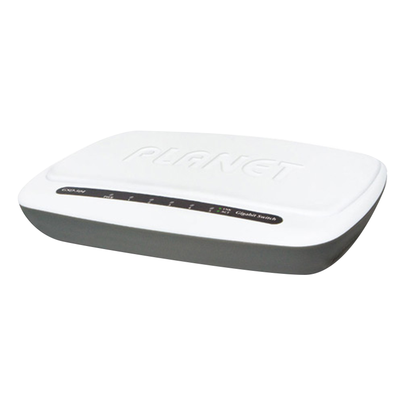 Switch PLANET™ 10/100/1000Mbps (5 Puertos)//PLANET™ 10/100/1000Mbps Switch (5 Ports)