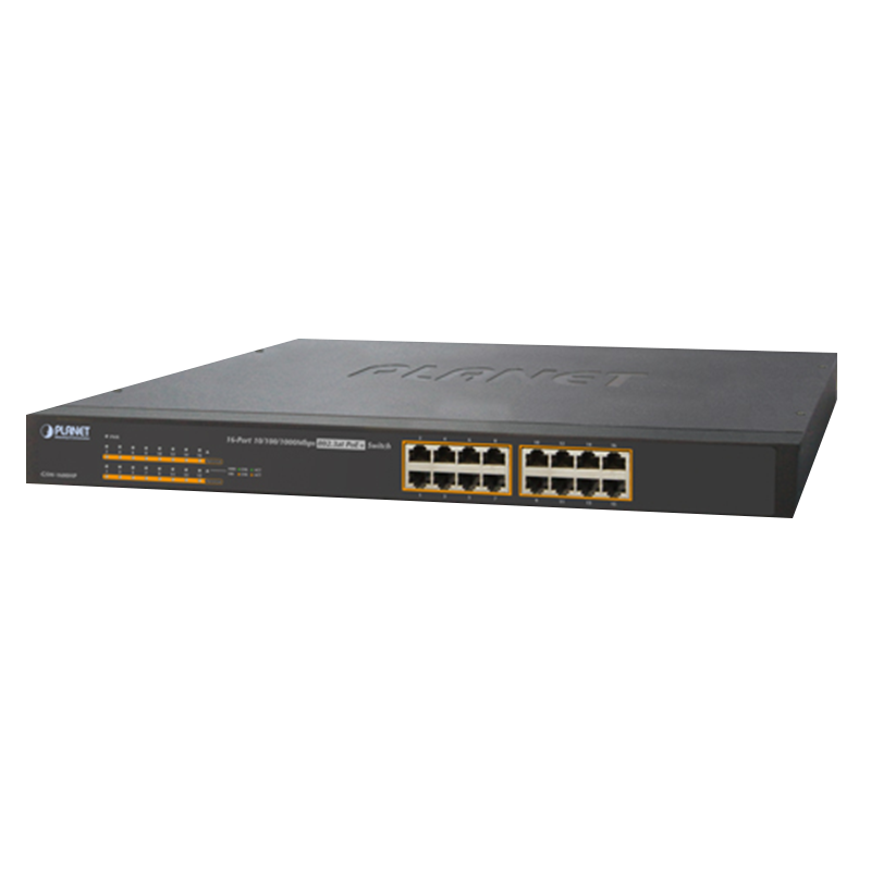 Switch Gigabit PoE+ PLANET™ de 16 Puertos - 220W//PLANET™ 16-Port 10/100/1000T 802.3at PoE+ Ethernet Switch - 220W