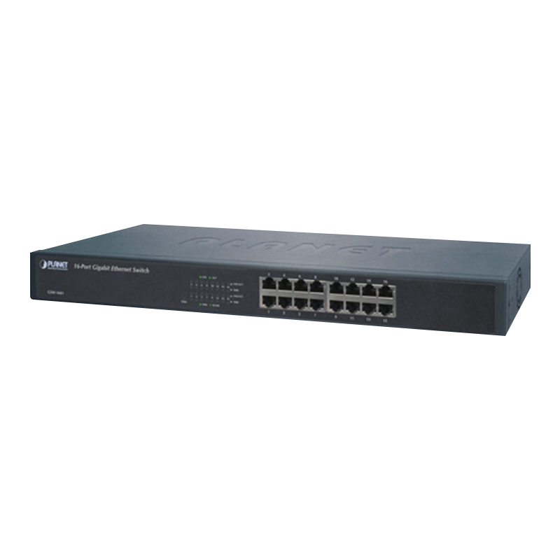 Switch Gigabit Ethernet PLANET™ de 16 Puertos//PLANET™ 16-Port Gigabit Ethernet Switch