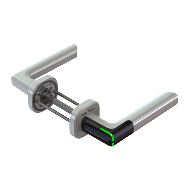 Manilla ASSA ABLOY® APERIO™ H100 (Izquierda) de Perfil Escandinavo con BLE//ASSA ABLOY® APERIO™ H100 Handle (Left) - Scan Profile with BLE