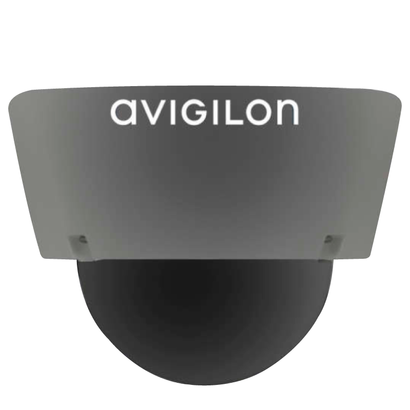 Recambio de Cúpula Ahumada AVIGILON™ para Domo Interior (con Carcasa Negra)//AVIGILON™ Indoor Dome Replacement Smoked Transparent Cover (Black Camera Cover)