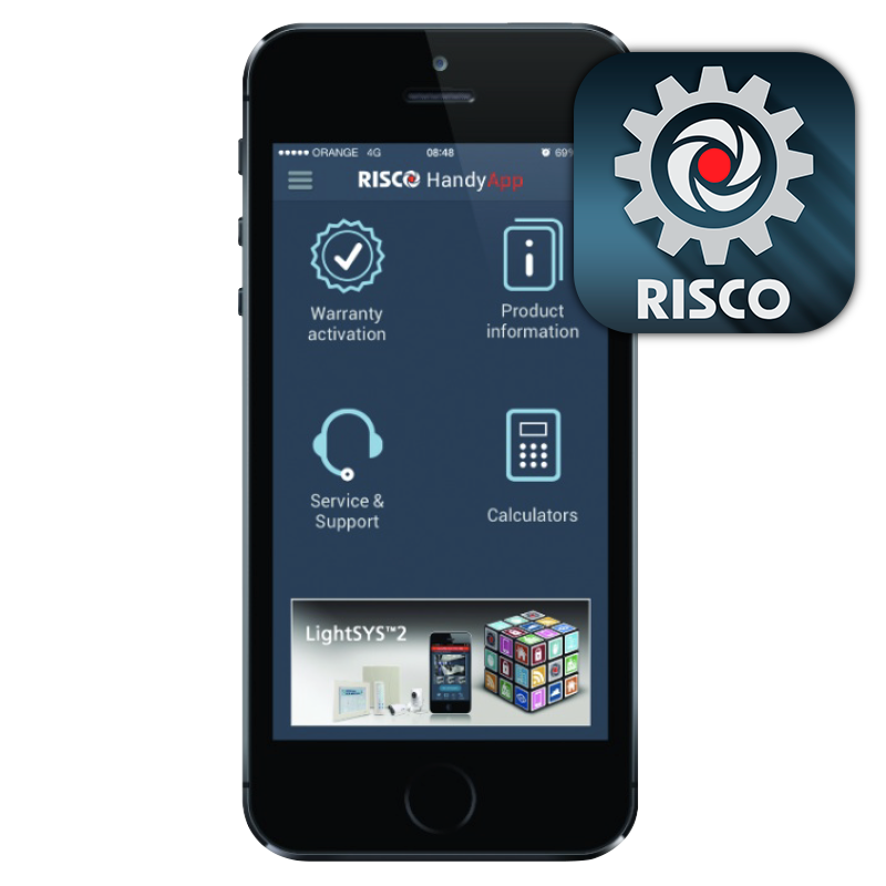 HandyApp - Asistente RISCO™ para Configuración//HandyApp - RISCO™ Configuration Wizard