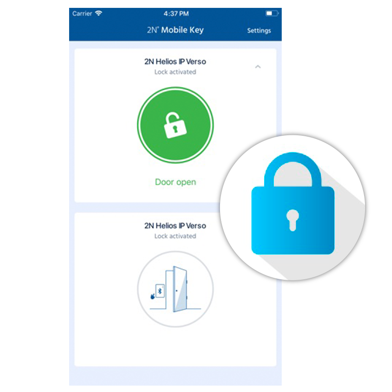 2N® Mobile Key App//2N® Mobile Key App