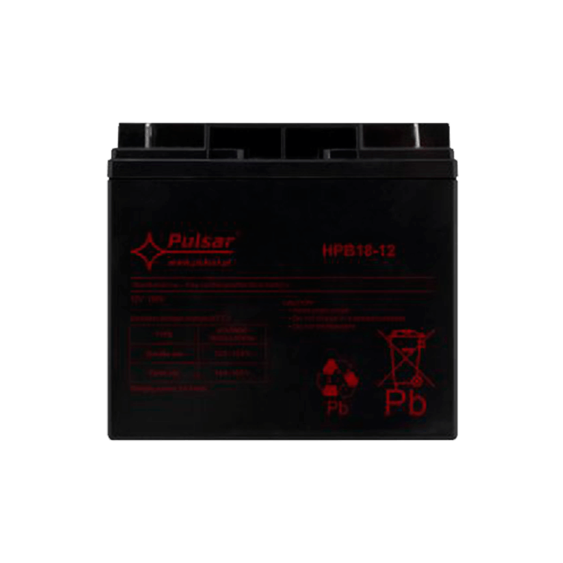 Batería PULSAR® Serie HPB 18 Ah (Duración 5-8 Años)//PULSAR® HPB Serie 18 Ah Battery (5-8 Years Lifespan)