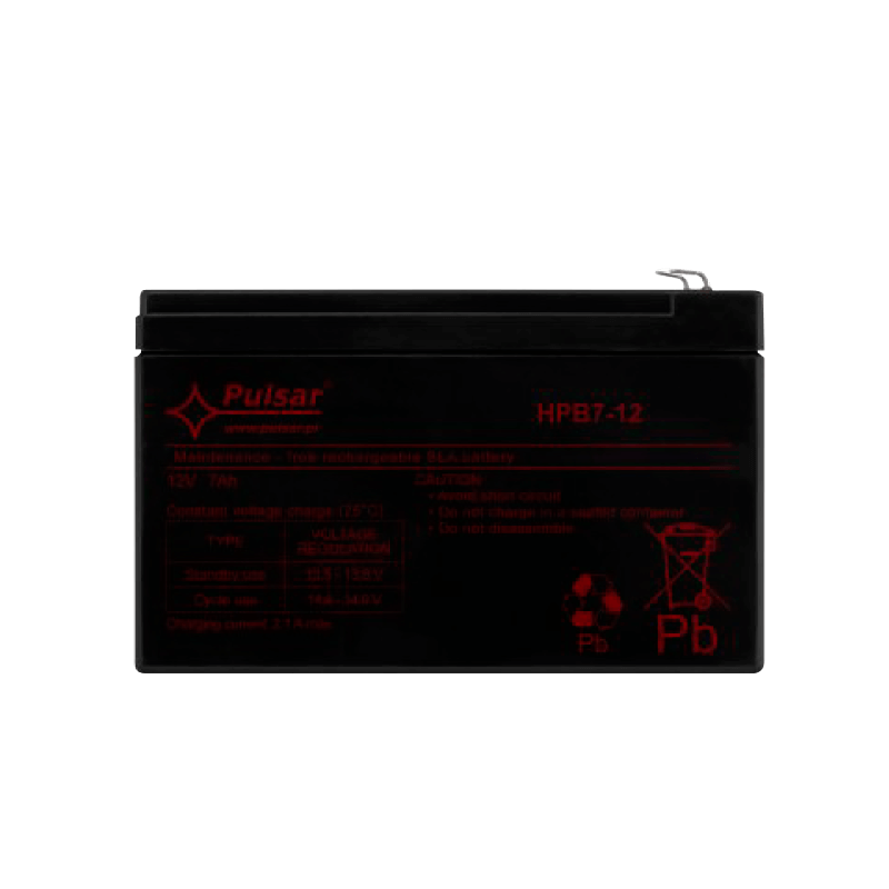 Batería PULSAR® Serie HPB 7.0 Ah (Duración 5-8 Años)//PULSAR® HPB Serie HPB 7.0 Ah Battery (5-8 Years Lifespan)