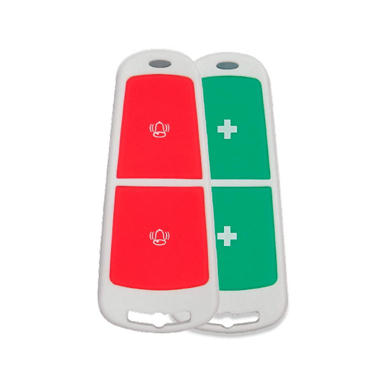 Pulsador de Alarma PYRONIX™ Vía Radio (2 Botones) - G2//PYRONIX™ Wireless Alarm Button (2 Buttons) - G2