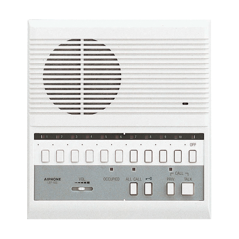 Central AIPHONE™ LEF-10S//AIPHONE™ LEF-10S Master Station