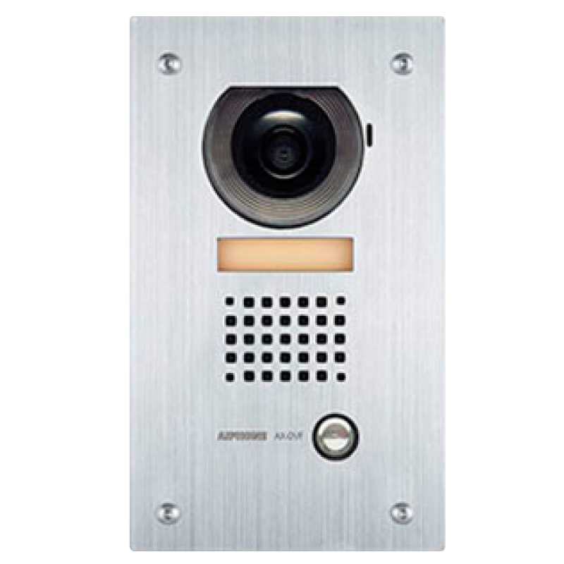 Estación de Llamada AIPHONE™ AX-DVF con Audio y Vídeo (Metálica, Empotrar)//AIPHONE™ AX-DVF Call Station with Audio and Video (Metallic, Recessed)