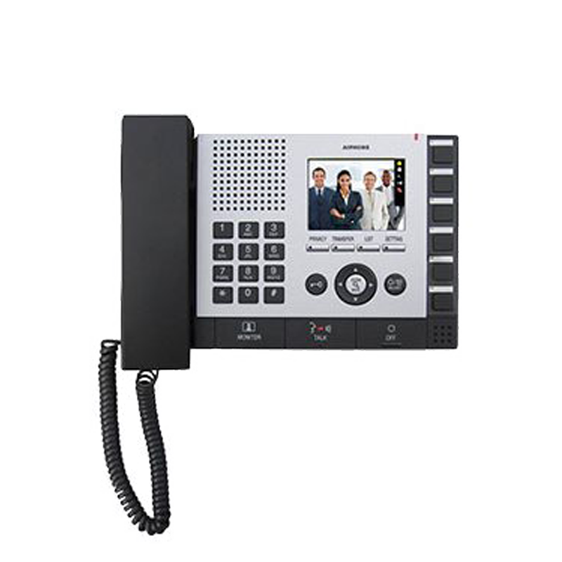 Estación IP de Sobremesa AIPHONE™ IS-IPMV//AIPHONE™ IS-IPMV Addressable IP Desktop Station