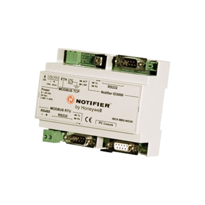 Convertidor de Protocolo de Central NOTIFIER® a Modbus para 16 Centrales PEARL//Protocol Converter for NOTIFIER® Panel to Modbus for 16 PEARL Panels