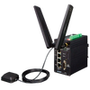 Gateway Industrial 4G LTE PLANET™ con 4 x 10/100TX (Slot para Tarjeta 2-SIM, 2 RS232, 1 RS485, DI / DO, GPS, -20 ~ 70º C)//PLANET™ Industrial 4G LTE Cellular Gateway with 4-Port 10/100TX (2-SIM Card Slot, 2 RS232, 1 RS485, DI/DO, GPS, -20~70 degrees C)