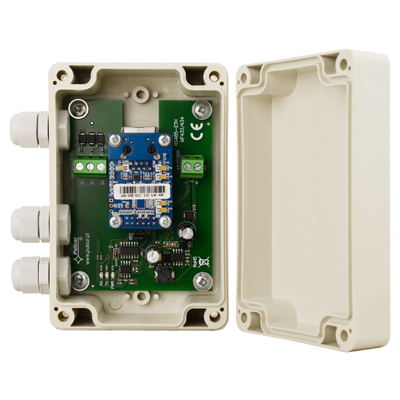 Interfaz PULSAR® RS485-ETHERNET//PULSAR® RS485-ETHERNET Interface