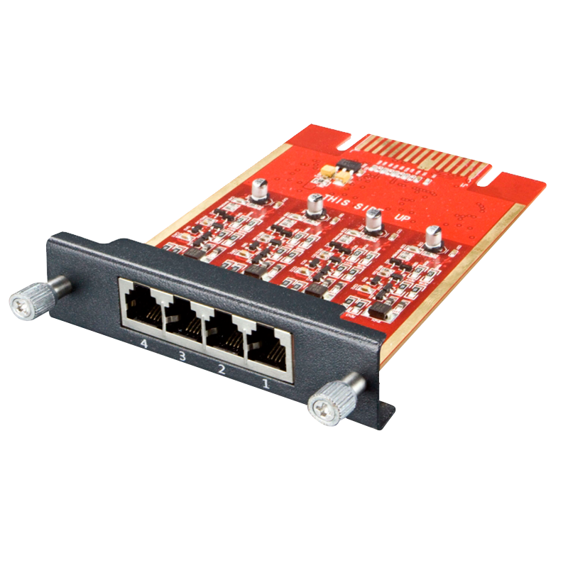 Módulo FXO PLANET™ de 4 Puertos para IPX-2100, IPX-2200 y IPX-2500//PLANET™ 4-Port FXO Module for IPX-2100, IPX-2200 and IPX-2500