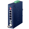 Extensor Industrial PLANET™ de 1 puerto BNC / RJ11 a 4 Puertos Gigabit Ethernet//PLANET™ Industrial 1-Port BNC/RJ11 to 4-Port Gigabit Ethernet Extender