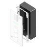 Caja de Empotrar 2010M para TH-02F y TH-03F//2010M Flush Box for TH-02F and TH-03F