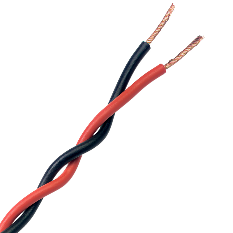 Cable de Alarma de Incendios Trenzado (Libre de Halógenos) 2x1.5 mm² (ROJO-NEGRO)//Cable de Alarma de Incendios Trenzado (Libre de Halógenos) 2x1.5 mm² (ROJO-NEGRO)