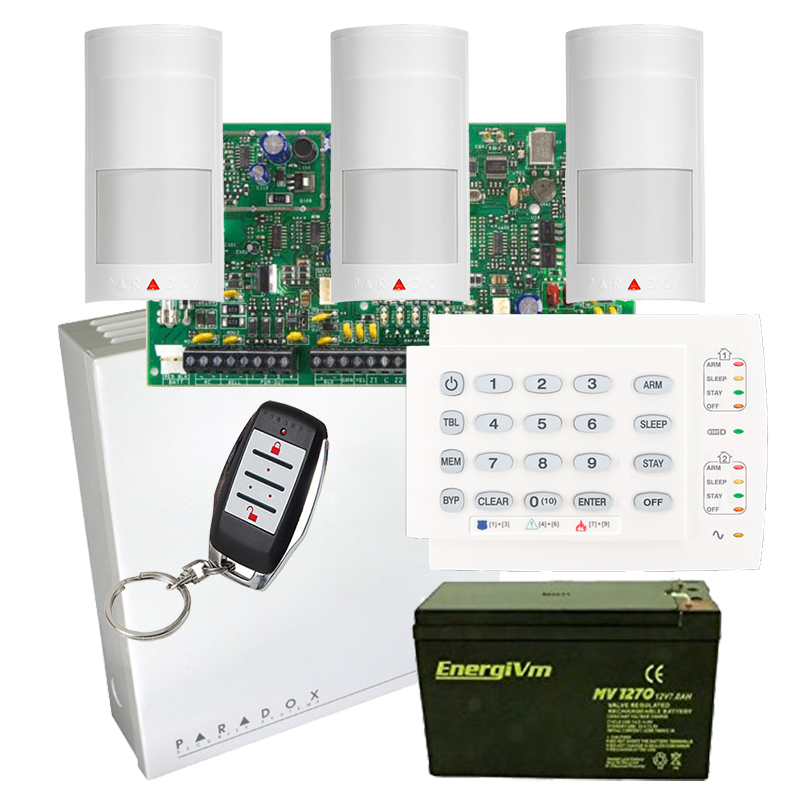 Kit de Intrusión PARADOX™ SP-16//PARADOX™ SP-16 Intrusion Kit