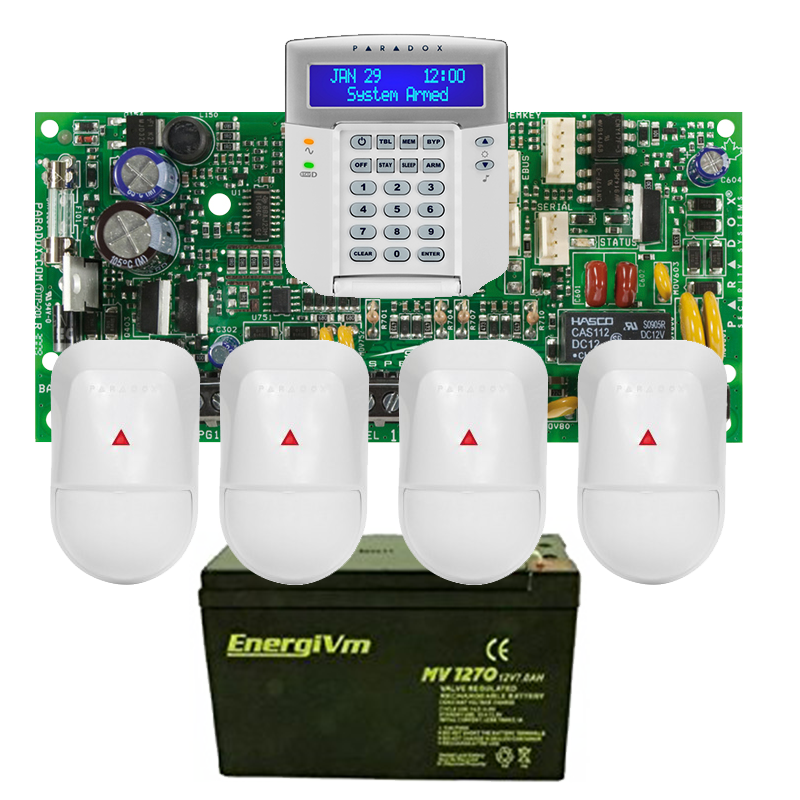 Kit de Intrusión PARADOX™ SP-05//PARADOX™ SP-05 Intrusion Kit