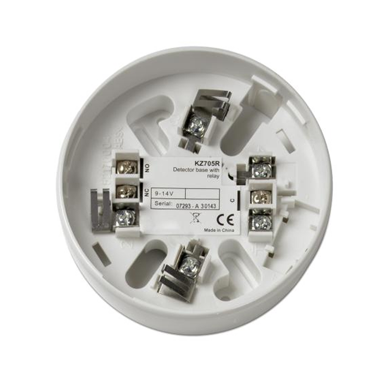 Base Convencional de Detector de Incendio KILSEN® con Relé//KILSEN® Fire Detection Conventional Base with Relay