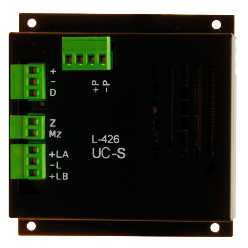 Unidad de Control Remoto SMC™ UC-S para 1 Zona (Sólo Señalización)//SMC™ UC-S Remote Control Unit for 1 Zone (Signaling Only)