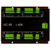 Unidad de Control Remoto SMC™ UC-4S para 4 Zonas (Sólo Señalización)//SMC™ UC-4S Remote Control Unit for 4 Zones (Signaling Only)