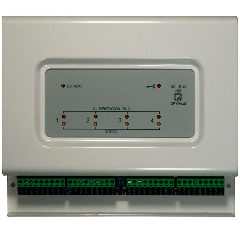 Aislador de Alimentación y Datos SMC™ SC-BUS para 4 Sectores Diferentes//SMC ™ SC-BUS Power and Data Isolator for 4 Different Sectors