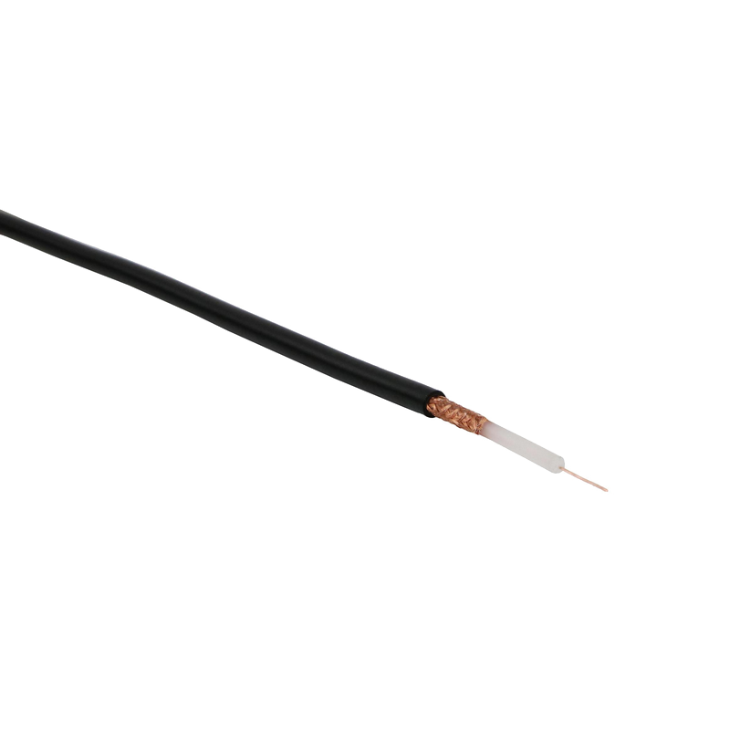 Cable Coaxial LAZSA® RG-59 B/U Negro 9301//LAZSA® RG-59 B/U 9301 Black Coaxial Cable
