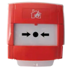 Pulsador KAC® de Alarma Rearmable con Contacto NA y Resistencia 470 Ohm//KAC® Resetable Alarm Push Button with NO Contact and 470 Ohm Resistor