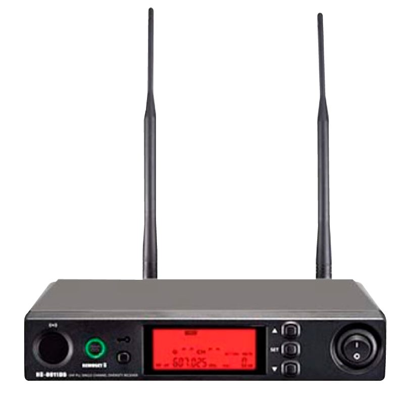 Receptor OPTIMUS™ MI-RD1CU16 Diversity de 1 Canal UHF//OPTIMUS™ MI-RD1CU16 1 Channel UHF Diversity Receiver