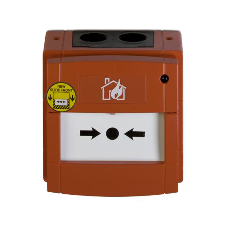 Pulsador Direccionable Rearmable KAC® con Aislador//KAC® Resetable Directionable Push Button with Insulator