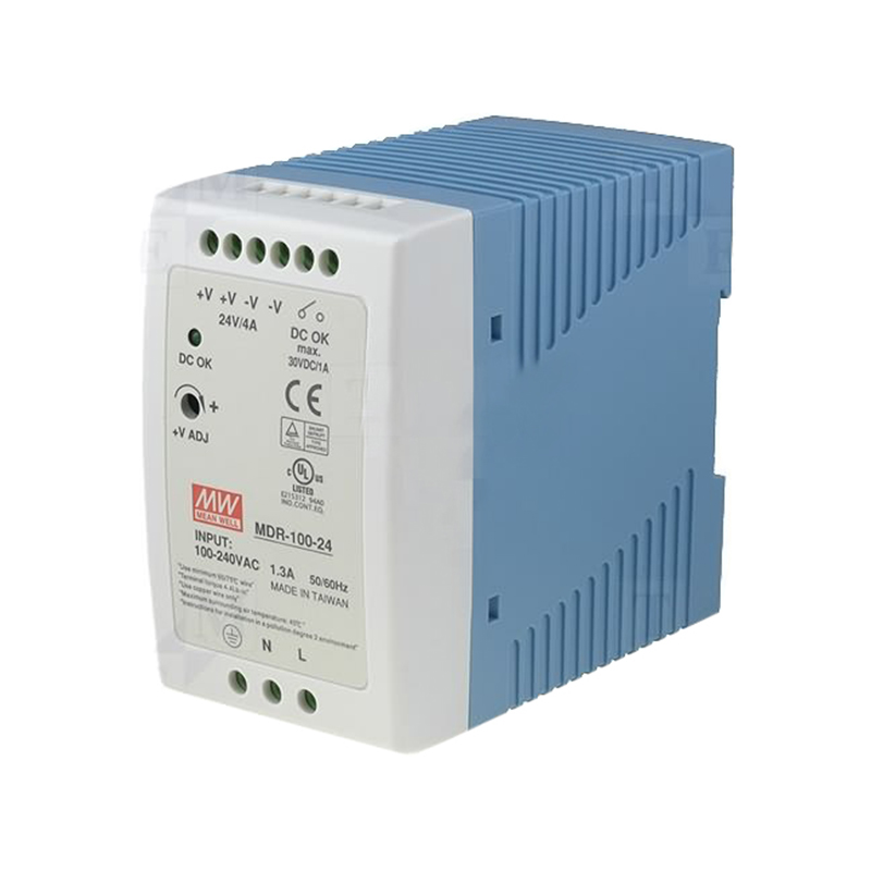 Fuente MEANWELL® MDR-100//MEANWELL® MDR-100 Power Supply Unit