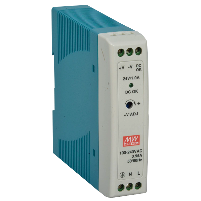 Fuente MEANWELL® MDR-20//MEANWELL® MDR-20 Power Supply Unit