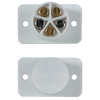 Contacto Magnético UTC™ Aritech™ de Empotrar - Blanco//UTC™ Aritech™ Recessed Magnetic Contact - White