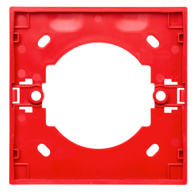 Zócalo de Empotrar para Pulsador de Alarma UTC™ Aritech™ - ROJA (Serie DM3000)//Recessed Socket for UTC™ Aritech™ Call Point - RED (DM3000 Series)