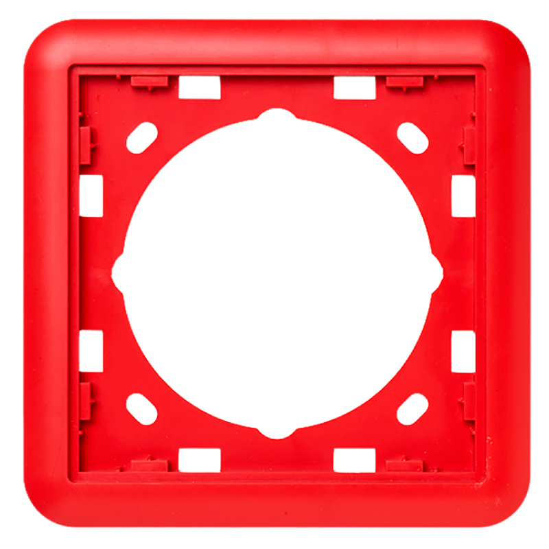 Marco de Empotrar para Pulsador de Alarma UTC™ Aritech™ - ROJA (Serie DM3000)//Recessed Frame for UTC™ Aritech™ Call Point - RED (DM3000 Series)