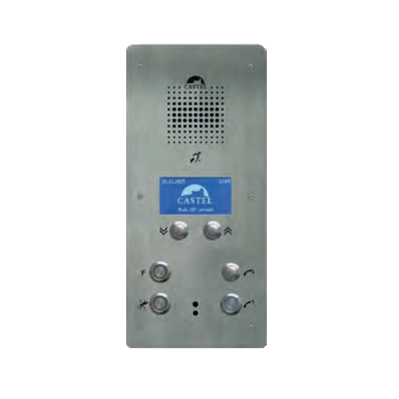 Interfono IP/SIP CASTEL™ XELLIP XE PLATINE GRAPH//IP/SIP CASTEL™ XELLIP XE PLATINE GRAPH Intercom