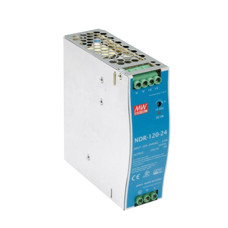 Fuente MEANWELL® NDR-120//MEANWELL® NDR-120 Power Supply Unit