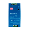 Fuente MEANWELL® NDR-240//MEANWELL® NDR-240 Power Supply Unit