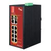 Switch Gestionable Industrial UTC™ IFS® de 8 Puertos PoE+ (+2 RJ45/SFP)//UTC™ IFS® 8-Port Industrial Managed Switch PoE+ (+2 RJ45/SFP)