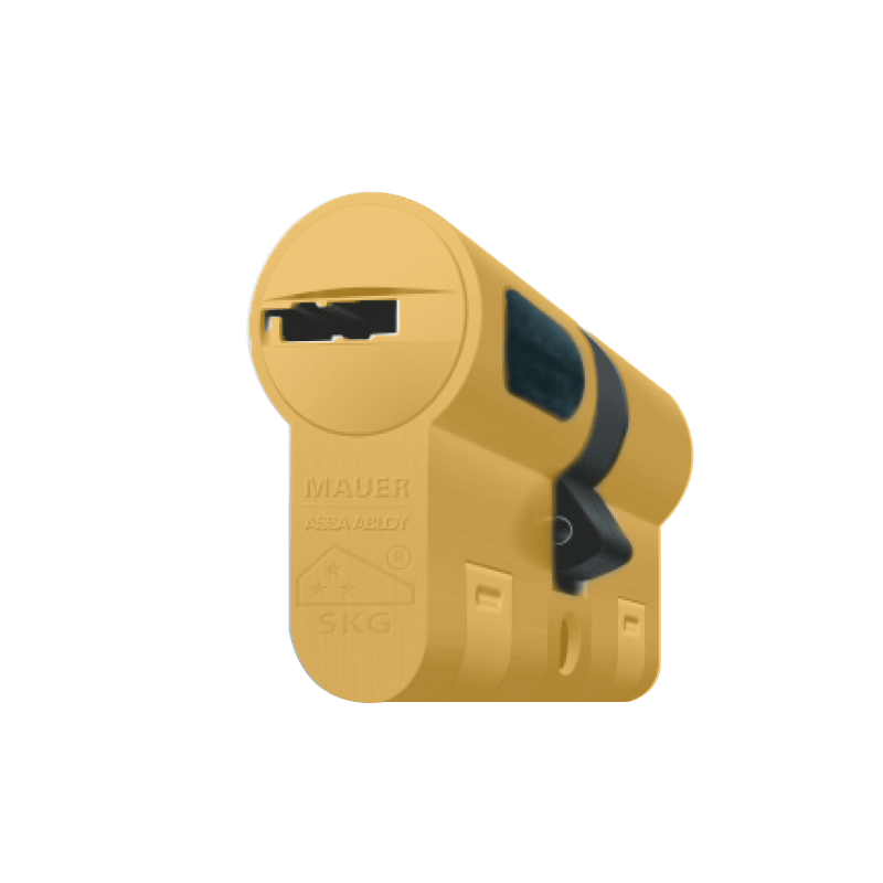Doble Cilindro MAUER® NW5 (46/51mm) Latón S25//MAUER® NW5 Double Cylinder (46/51mm) Brass S25