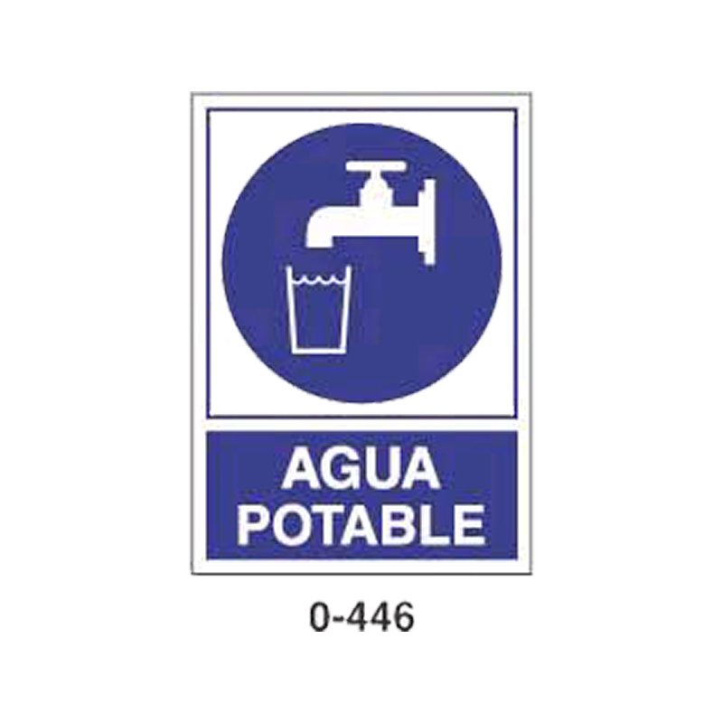 Placa de Obligación Tipo 2 (Placa - Clase B)//Mandatory Signboard Type 2 (Plastic Sheet - Class B)