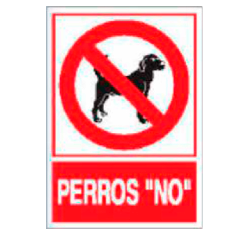 Placa de Prohibición y PCI Tipo 1 (Placa - Clase B)//Prohibition and Fire Signboard Type 1 (Plastic Sheet - Class B)