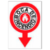Placa de Prohibición y PCI Tipo 1 (Placa - Clase B)//Prohibition and Fire Signboard Type 1 (Plastic Sheet - Class B)