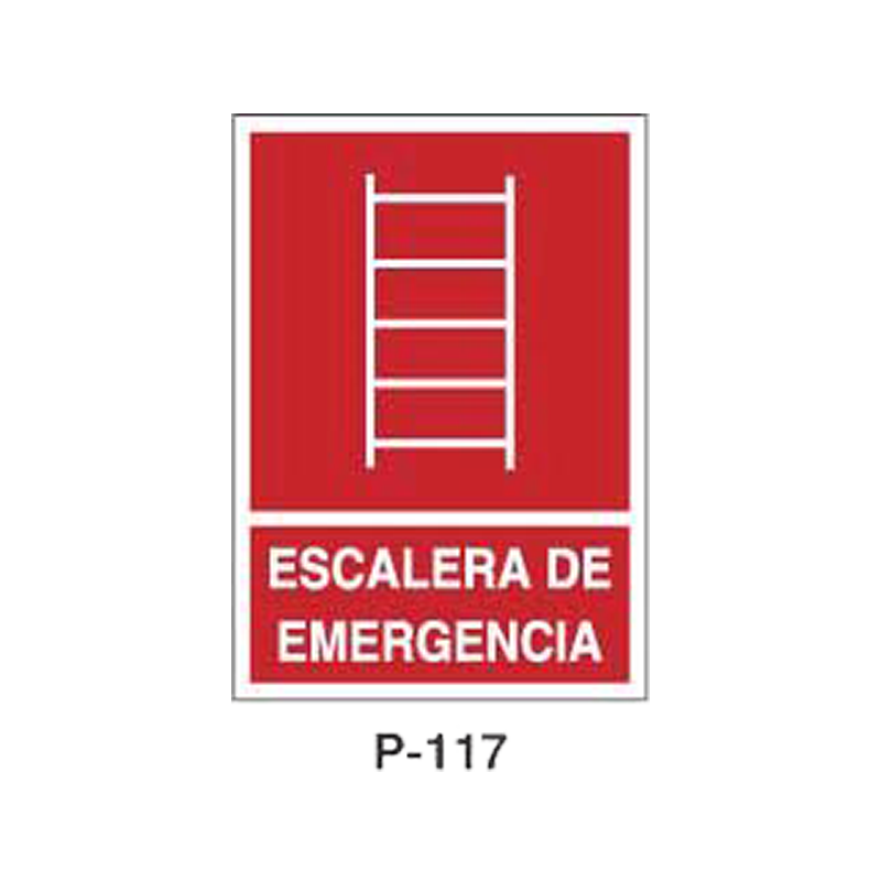 Placa de Prohibición y PCI Tipo 1 (Lámina - Clase A)//Prohibition and Fire Signboard Type 1 (Plastic Sheet - Class A)