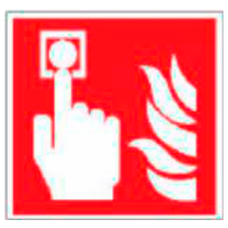 Placa de Prohibición y PCI Tipo 1 (Placa - Clase B)//Prohibition and Fire Signboard Type 1 (Plastic Sheet - Class B)