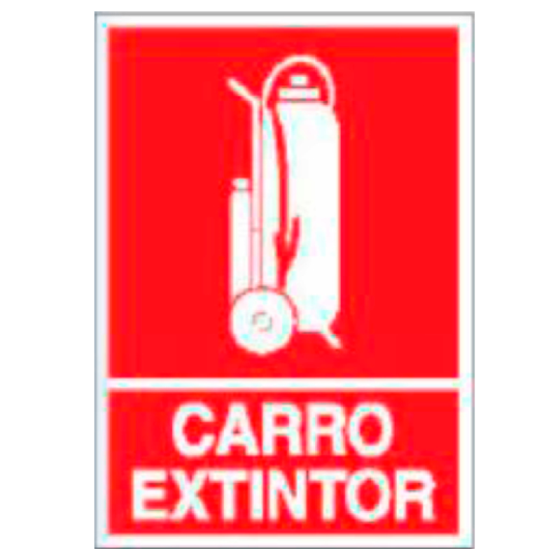 Placa de Prohibición y PCI Tipo 1 (Placa - Clase B)//Prohibition and Fire Signboard Type 1 (Plastic Sheet - Class B)