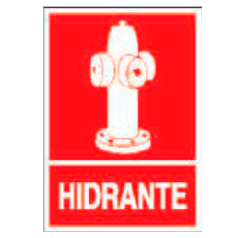 Placa de Prohibición y PCI Tipo 2 (Placa - Clase B)//Prohibition and Fire Signboard Type 2 (Plastic Sheet - Class B)