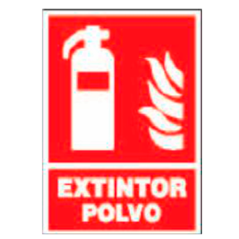 Placa de Prohibición y PCI Tipo 2 (Placa - Clase B)//Prohibition and Fire Signboard Type 2 (Plastic Sheet - Class B)